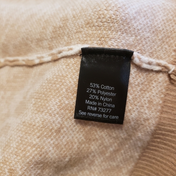 Simply Vera Vera Wang XLarge Dropped Shoulder Button Up Pattern Cardigan, Casual - Picture 6 of 8